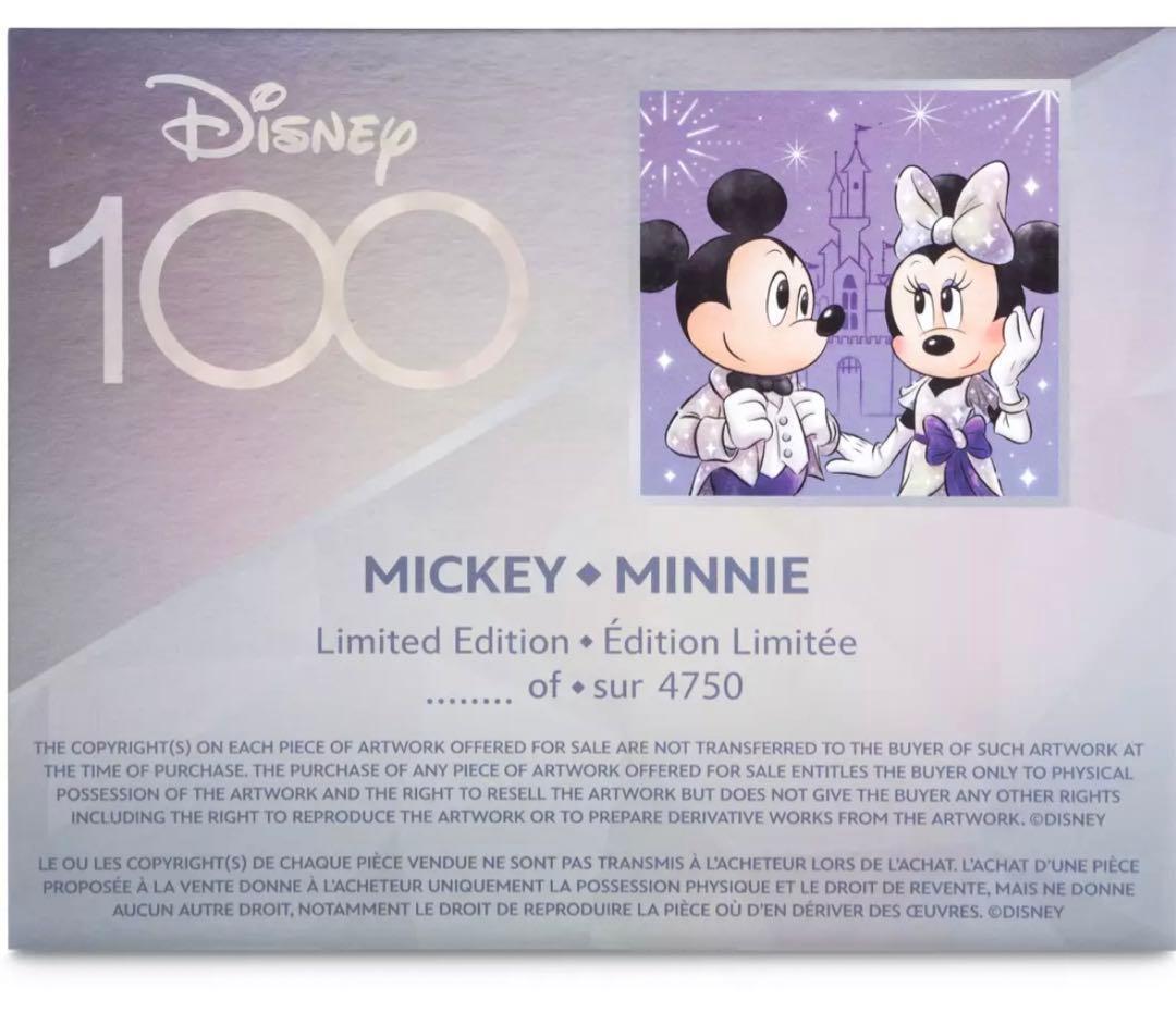 Disney100 ミッキー&ミニー ドール フィギュア