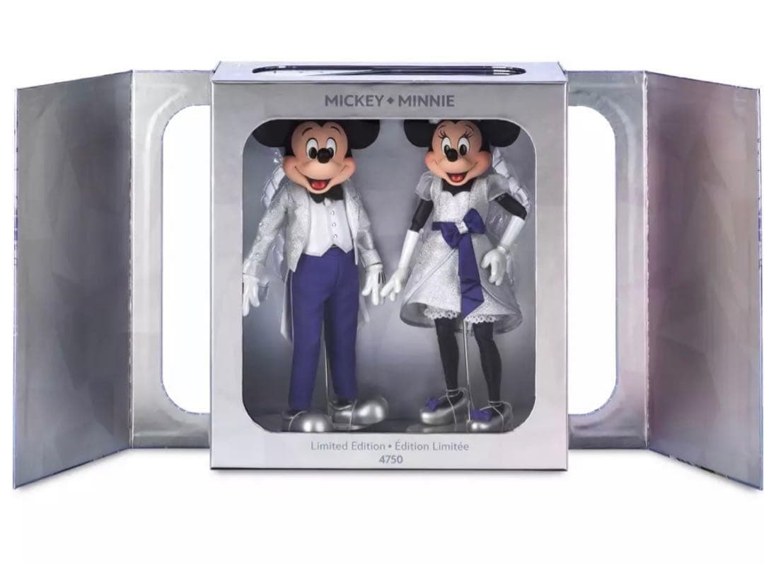 Disney100 ミッキー&ミニー ドール フィギュア