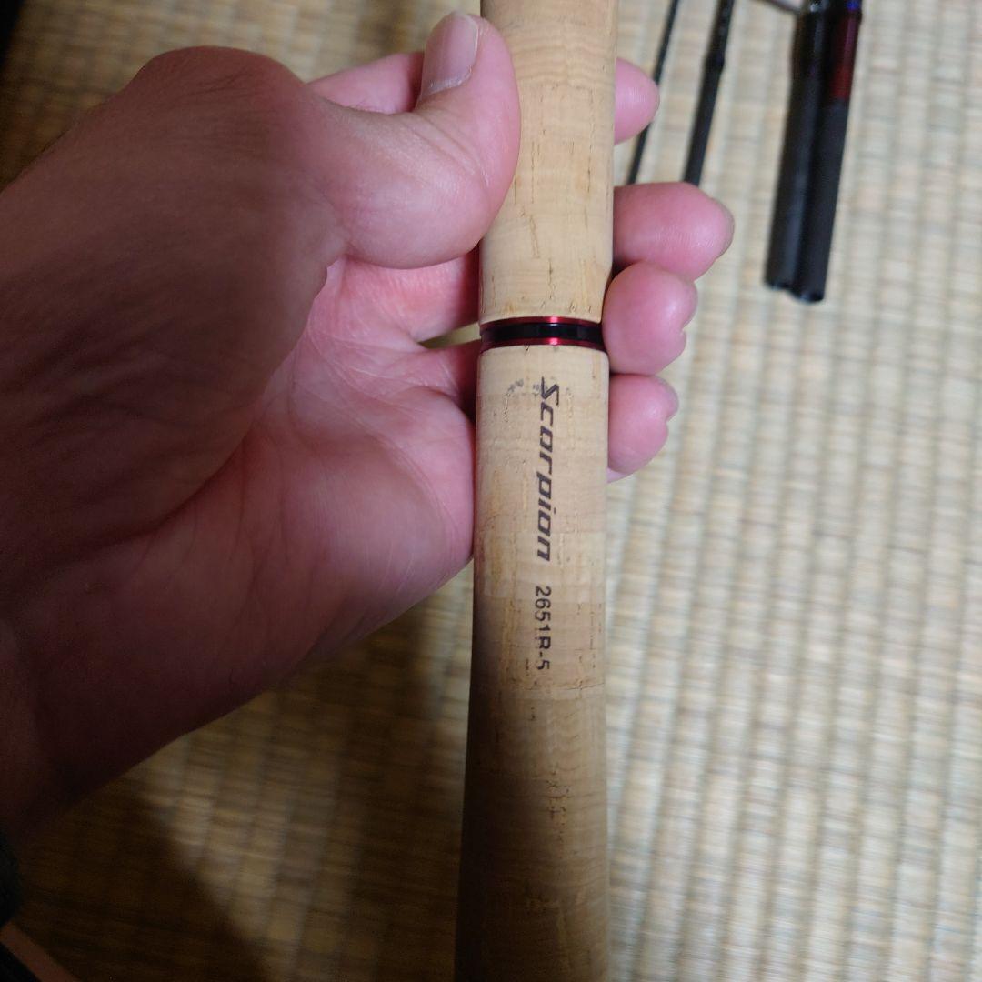 Scorpion 2651R-5 バスロッド　エクステンションバットセット