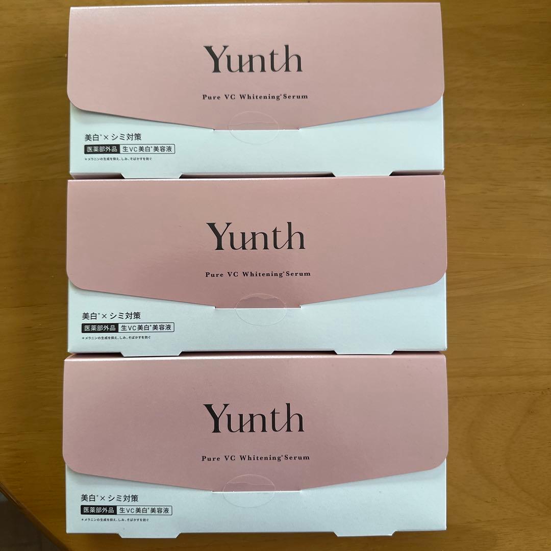 ユンス 生VC美容液 生ビタミンC 美容液　3箱セット