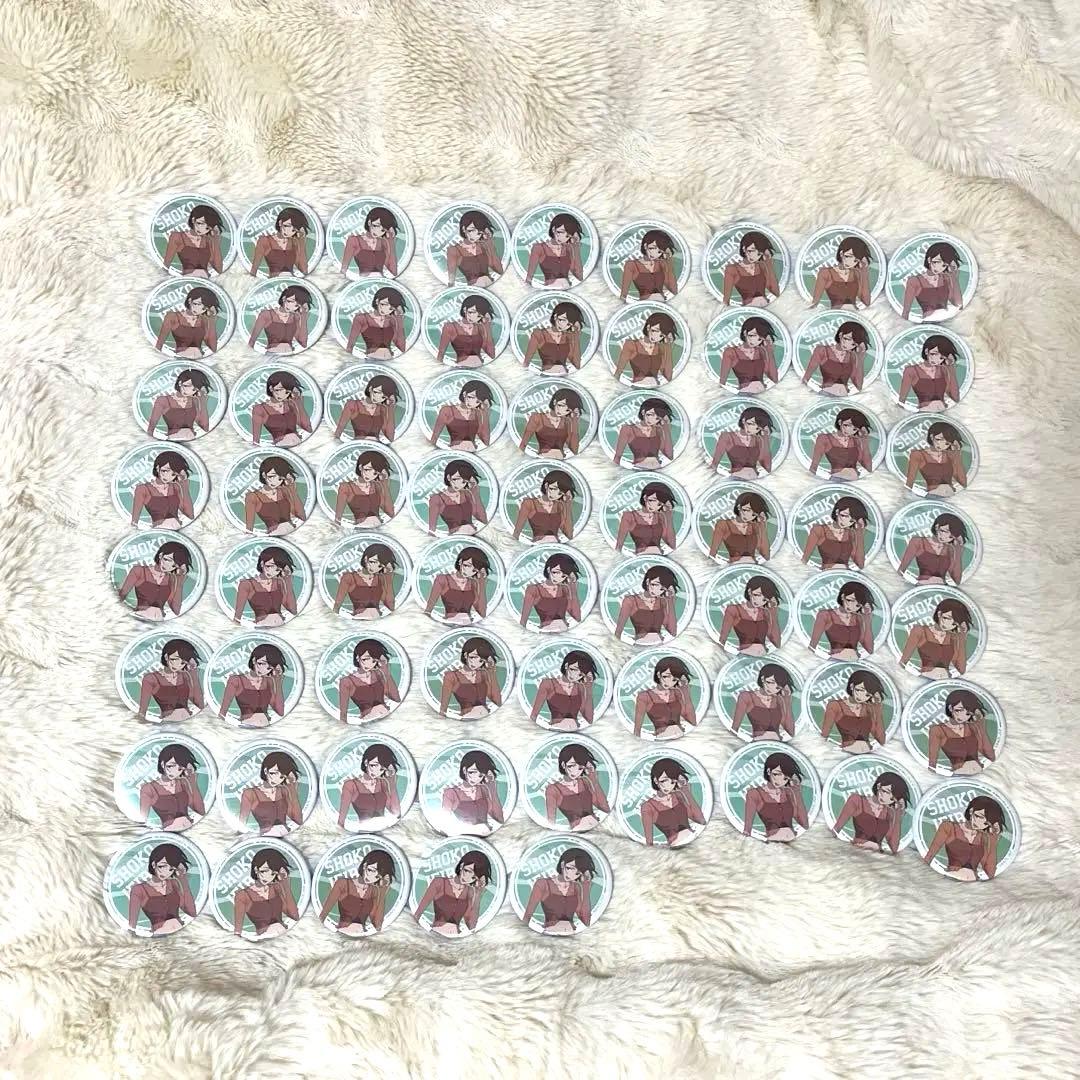 呪術廻戦　カフェ 2024 家入硝子 缶バッジ 68個まとめ売り