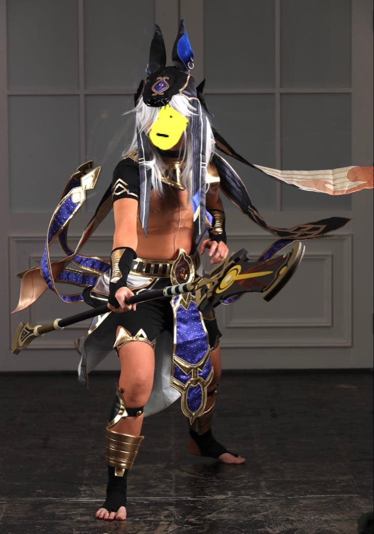 原神　セノ　コスプレ衣装　Sサイズ　ウィッグ・赤砂の杖・神の目付き　フルセット