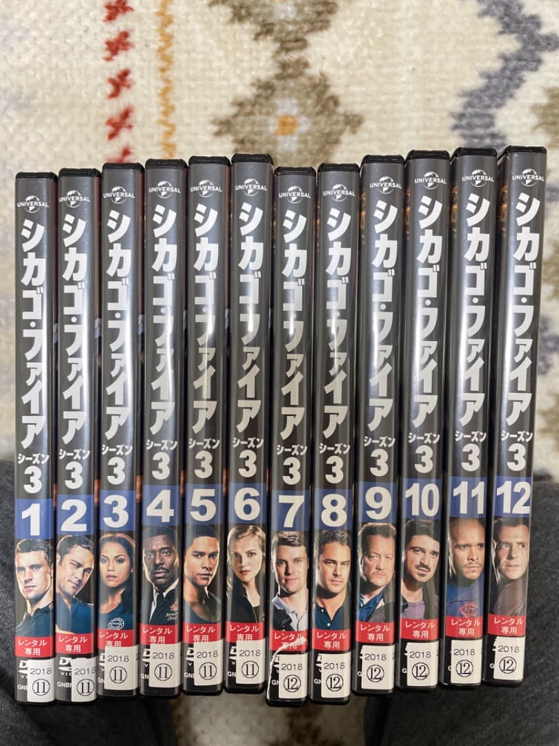 シカゴファイアシーズン3DVD