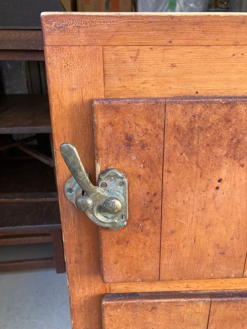 昭和レトロ　木製冷蔵庫　保冷庫