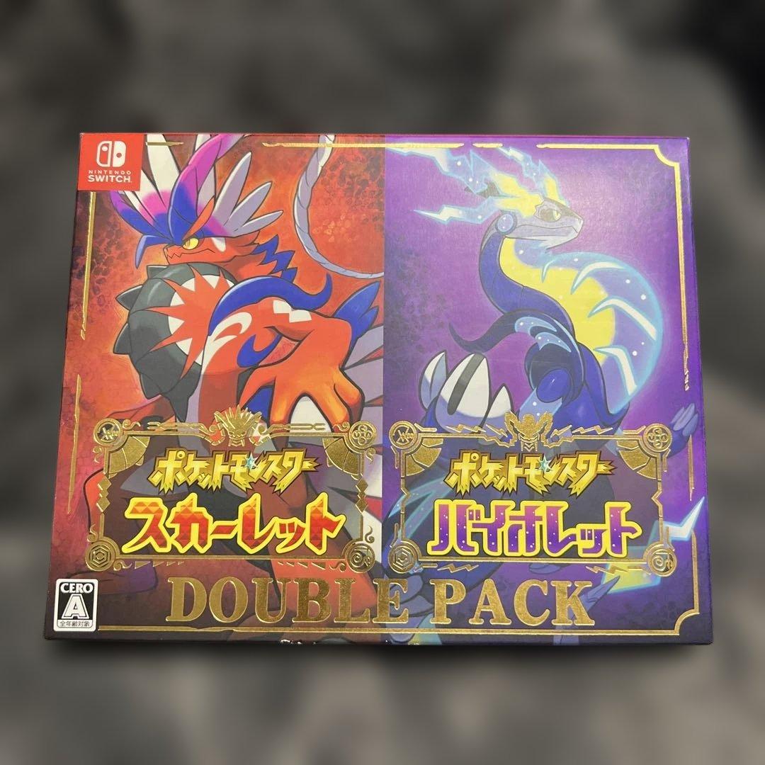 ✨ポケットモンスター✨スカーレット & バイオレット ダブルパック　Switch