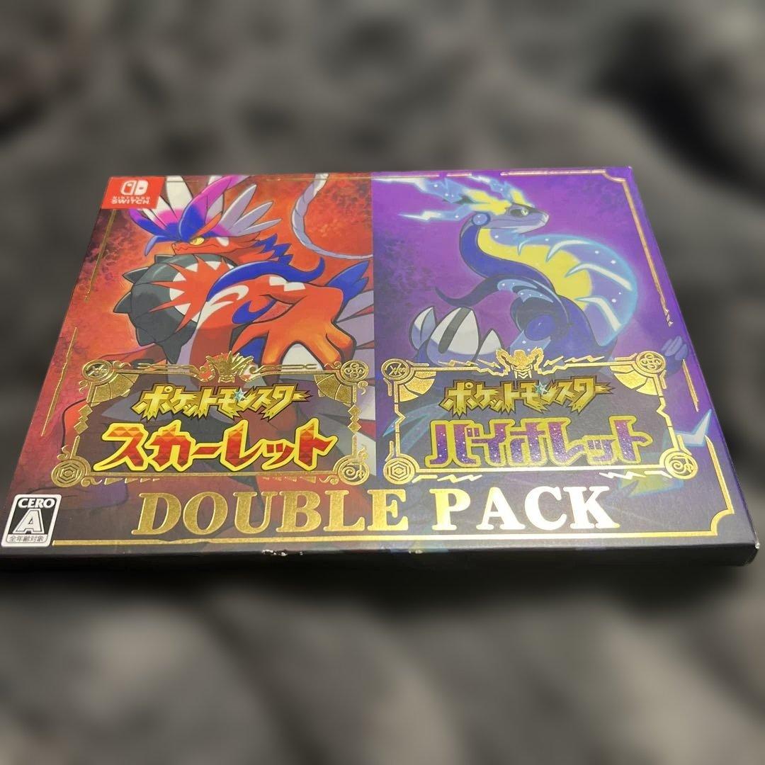 ✨ポケットモンスター✨スカーレット & バイオレット ダブルパック　Switch