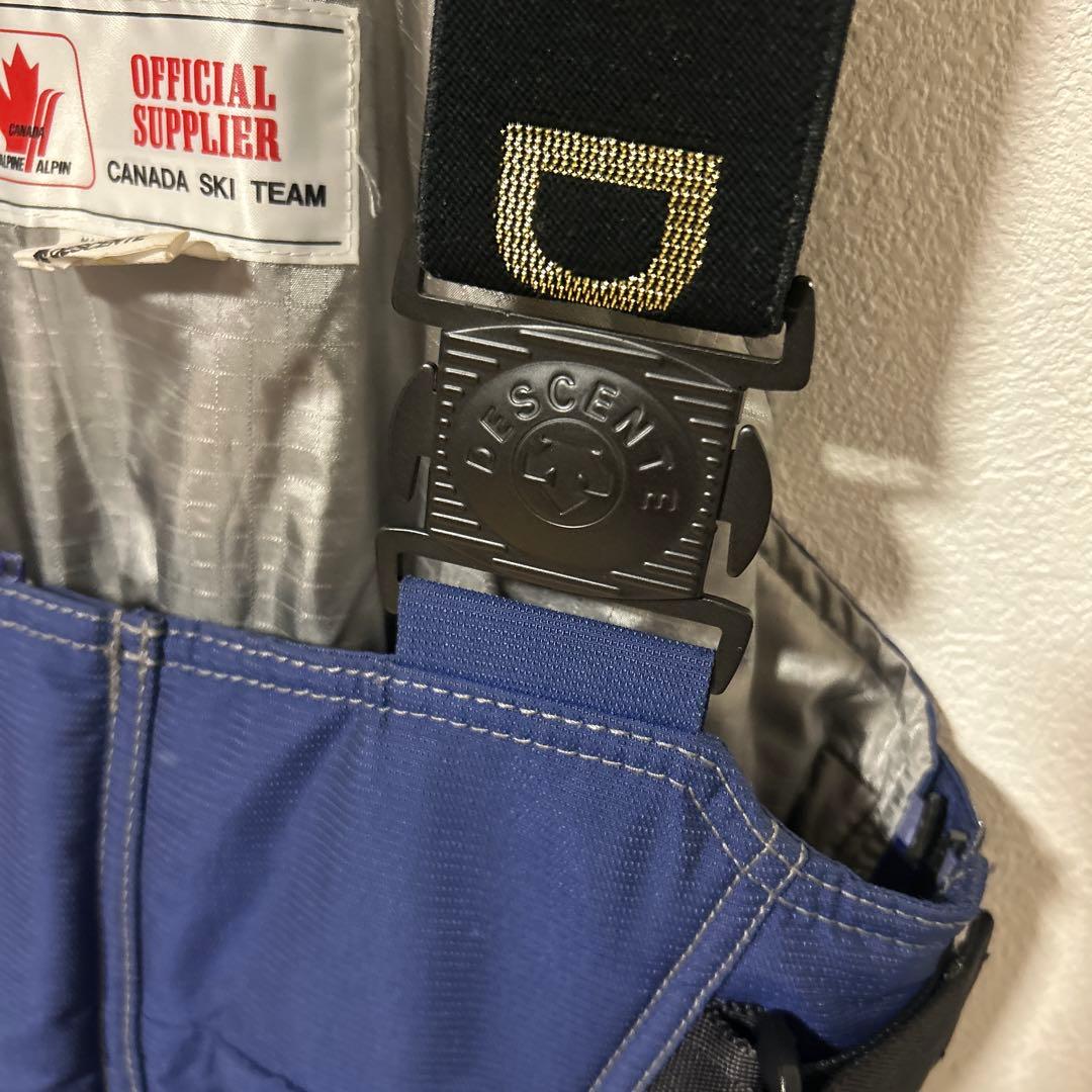 DESCENTE デサント ロゴサスペンダー スキーパンツ L