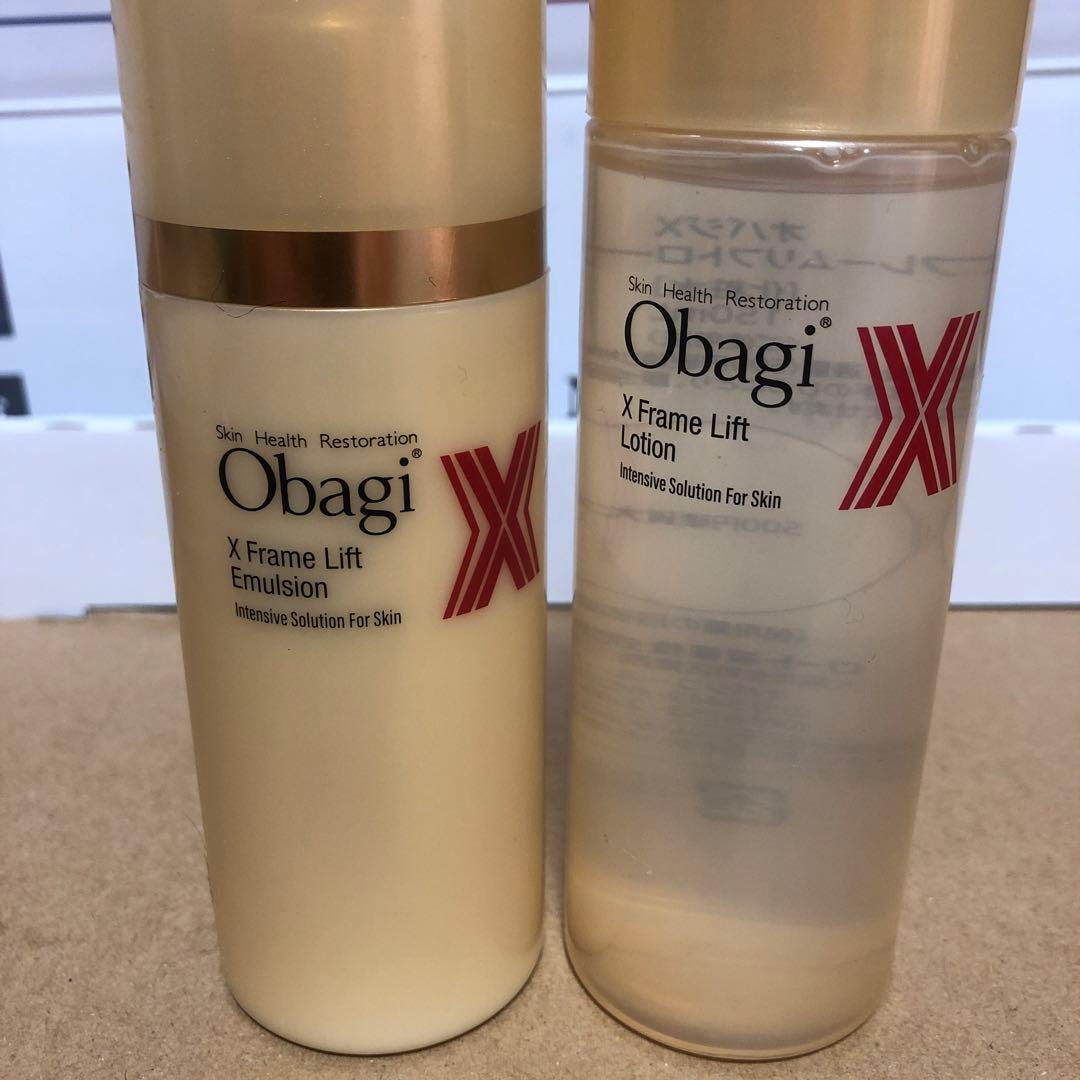 オバジX フレームリフトローション，エマルジョン