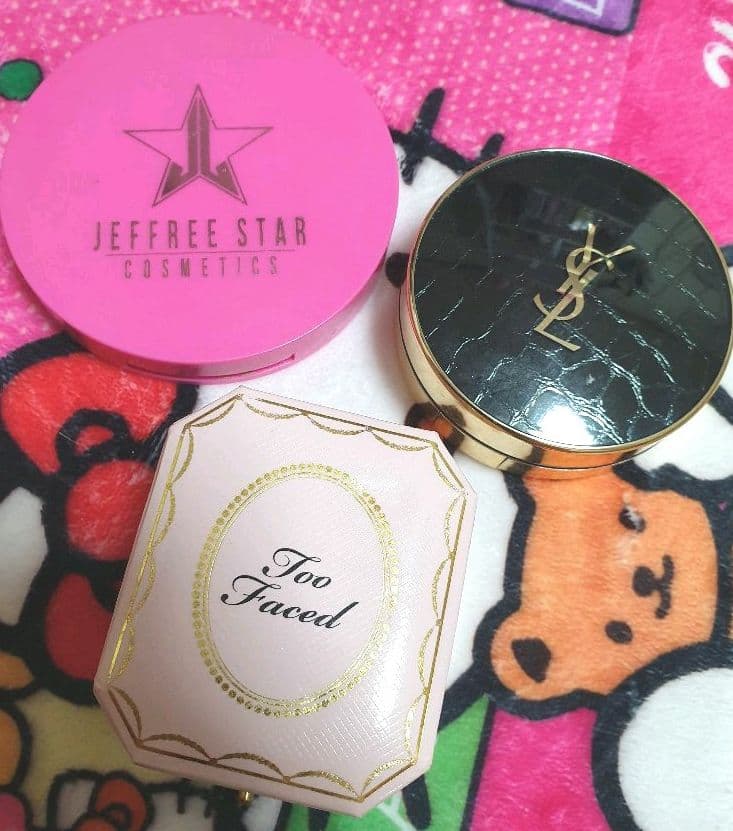 チーク Jeffrey star ysl too faced Set
