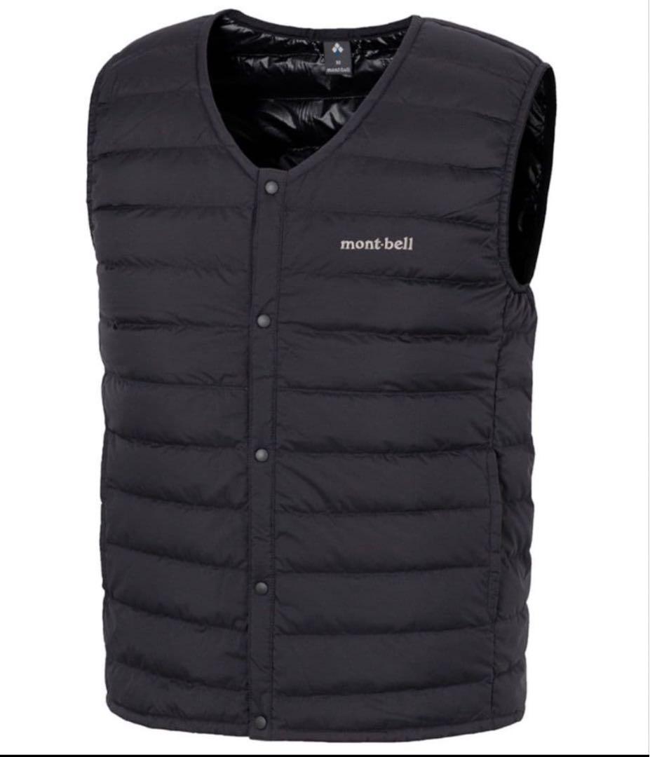 モンベル　montbellスペリオダウンVネックベストMサイズ　ブラック
