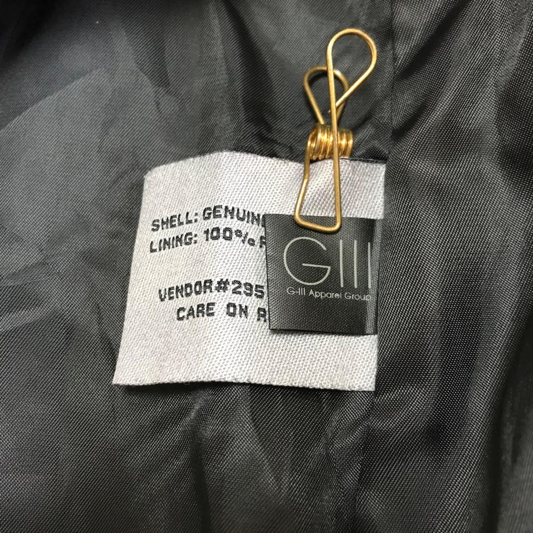 WILSONS LEATHER 本革 レザーベストLブラック シンプル メンズ