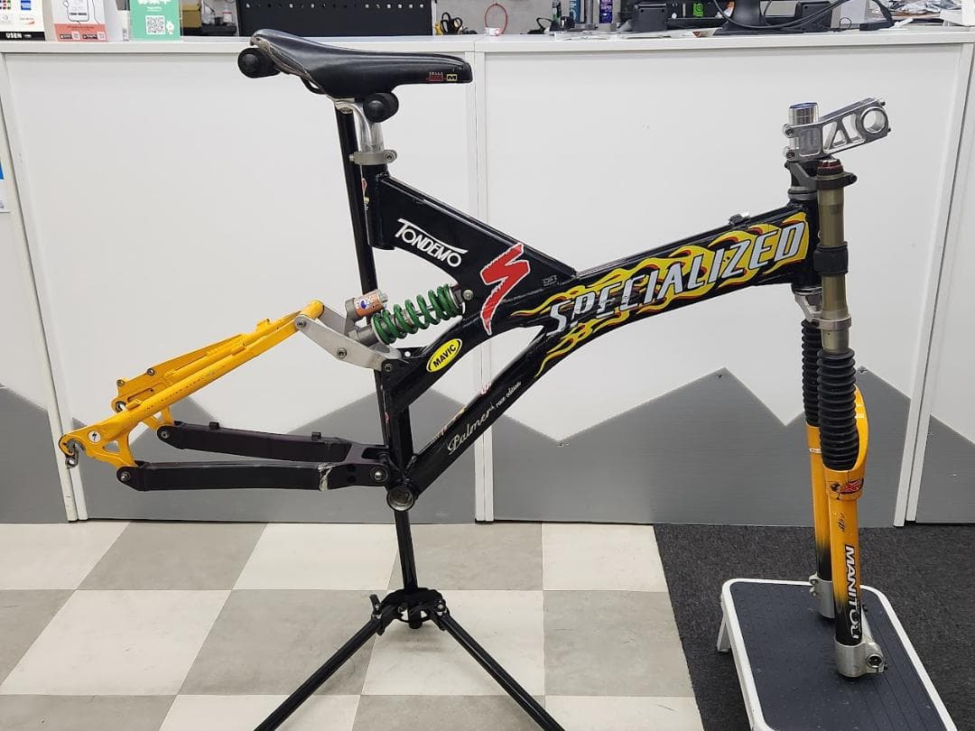 中古 スペシャライズド FSR ショーンパーマーモデルフレームセット