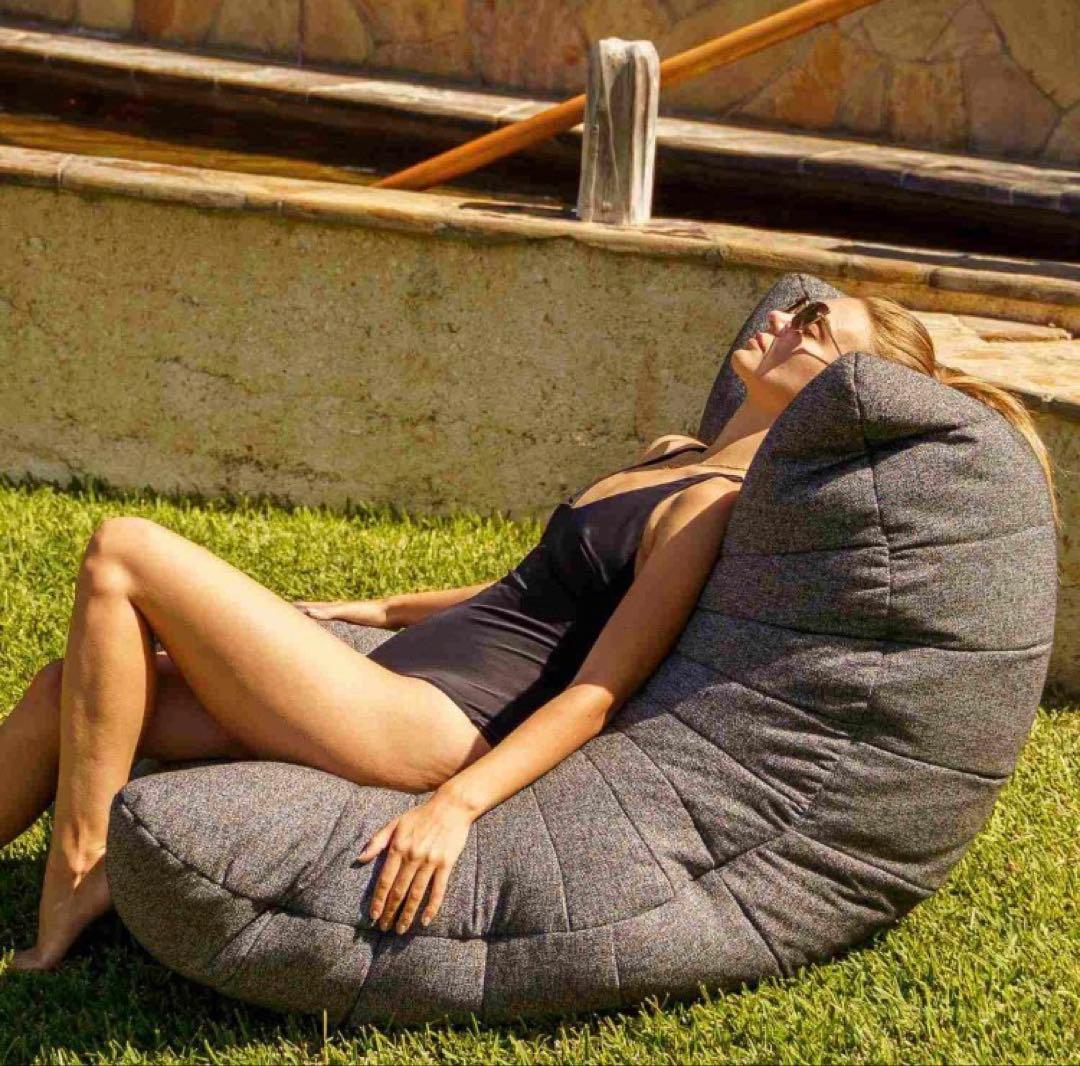 ambient lounge リクライニングソファ ダークグレー　特殊防水加工