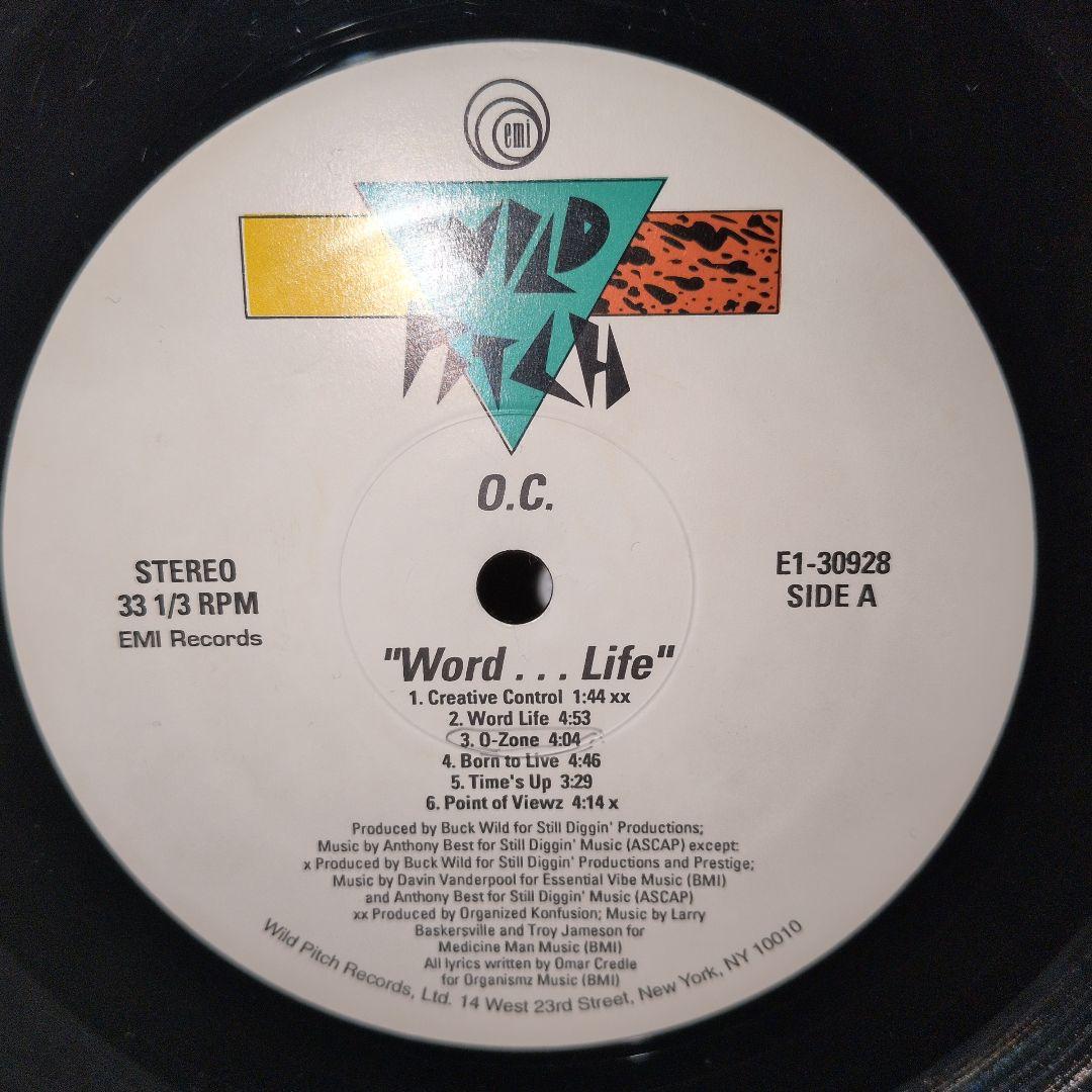 USオリジナル盤 O.C. Word Life Wild Pitch 1994