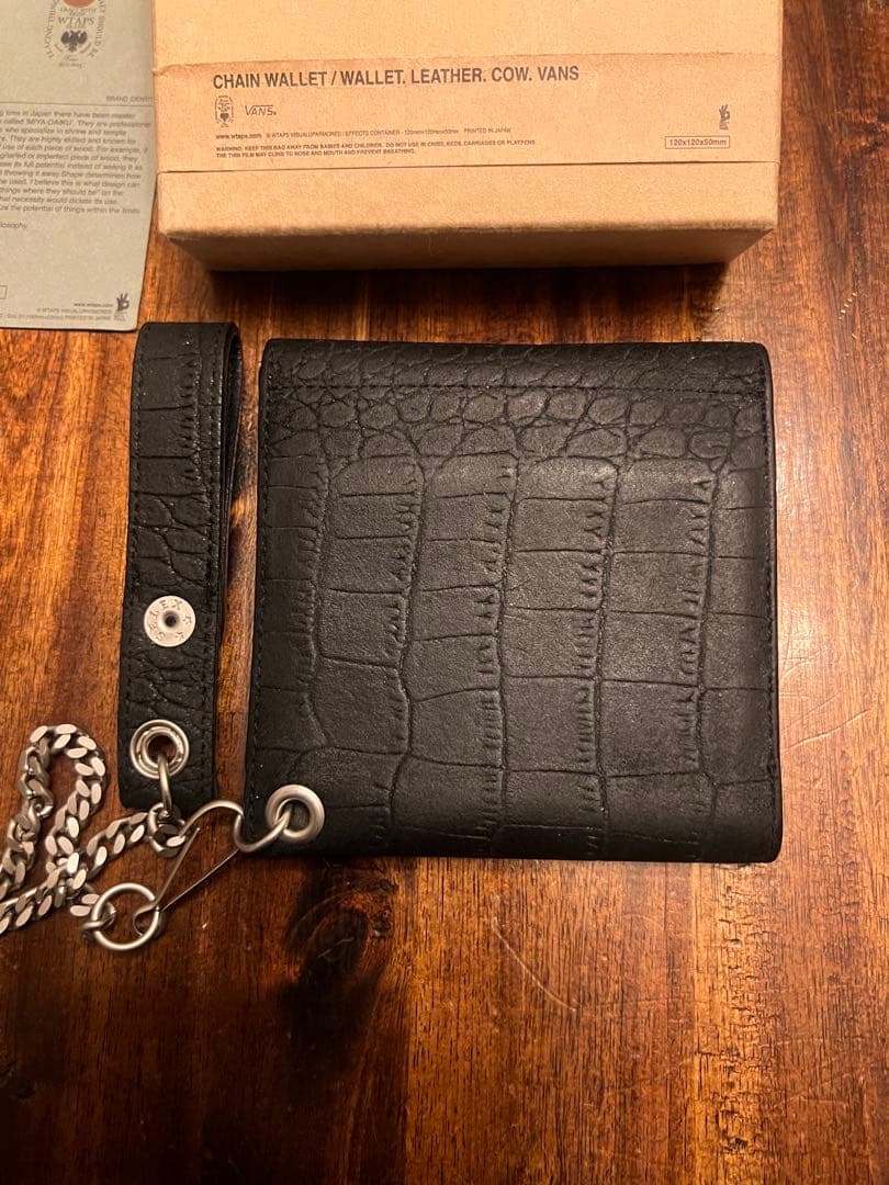 WTAPS × VANS 店舗限定　激レア　チェーンウォレット　オールレザー