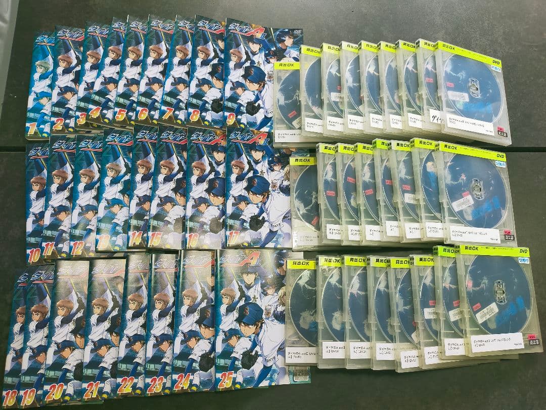 ダイヤのA act 2 DVD全巻 1巻〜25巻