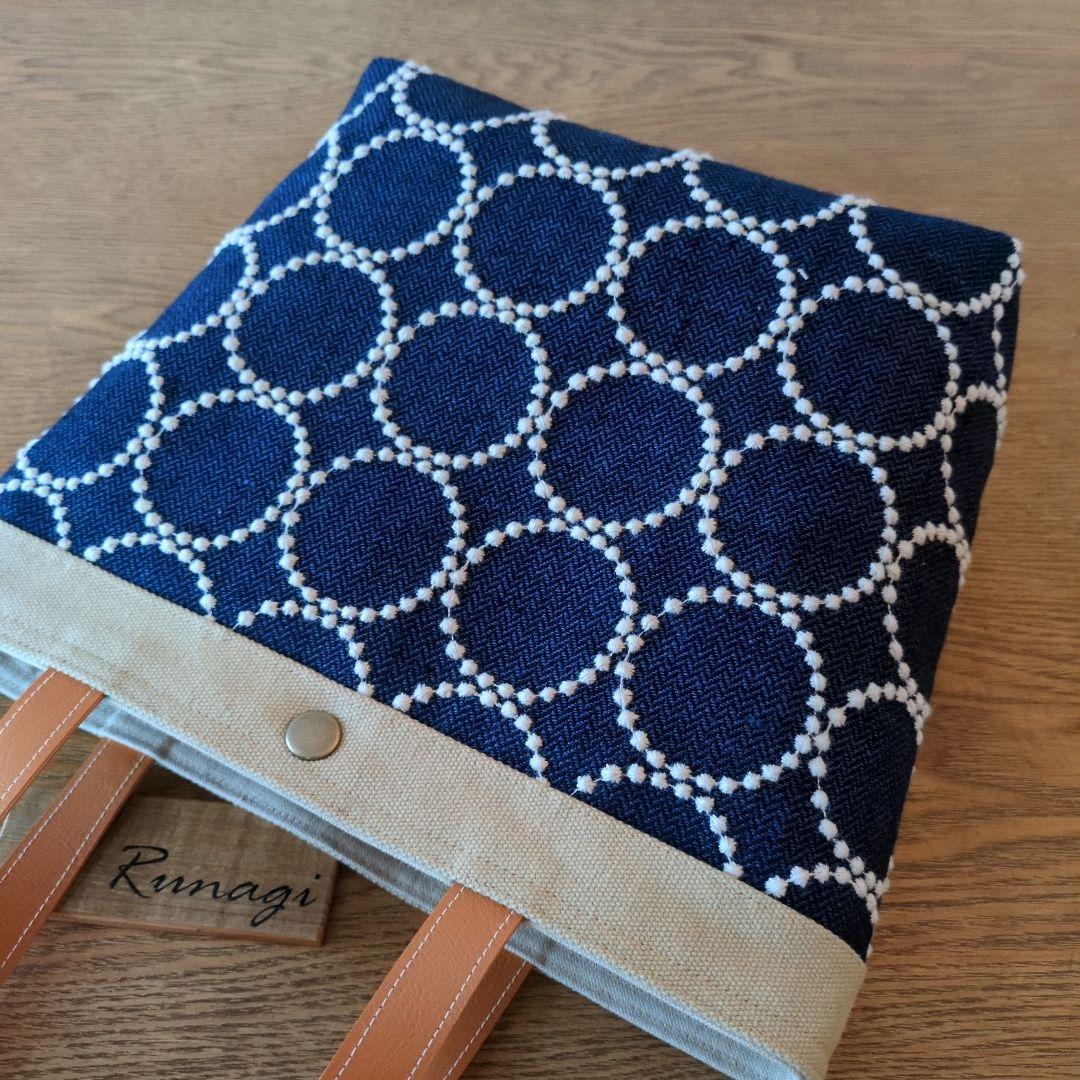 シンプル ハンドバッグ＊ミナペルホネン タンバリン