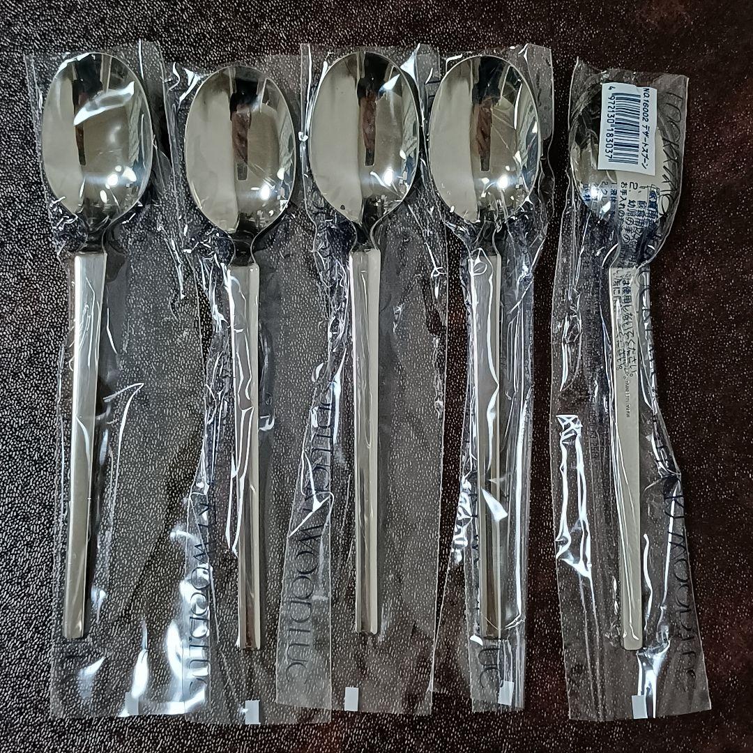 【未使用】ラッキーウッド　スカンジナビア　18-10　35本　カトラリーセット