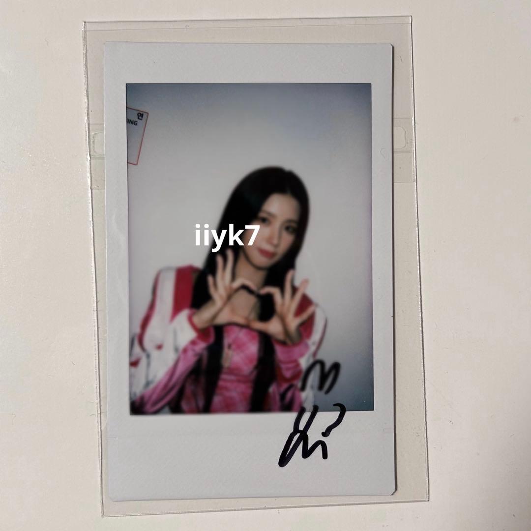 I-DLE ミヨン 直筆サイン入り ポラロイド 2