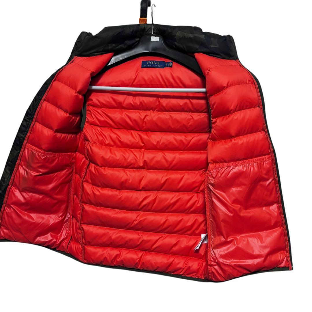 POLO RALPH LAUREN ダウンベスト 迷彩 XSサイズ