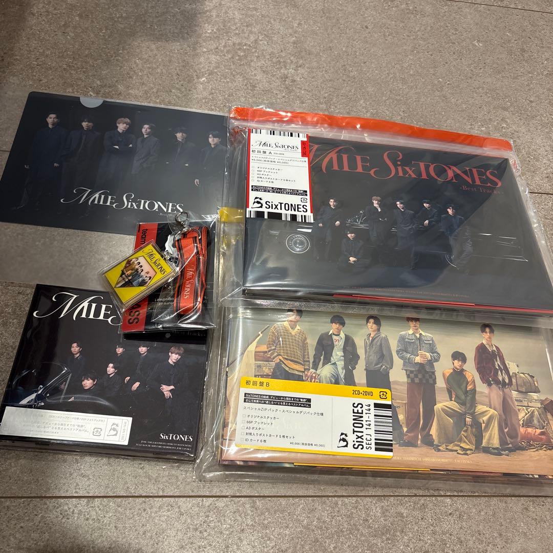 全特典付き　SixTONES MILESixTONES 3形態　DVD