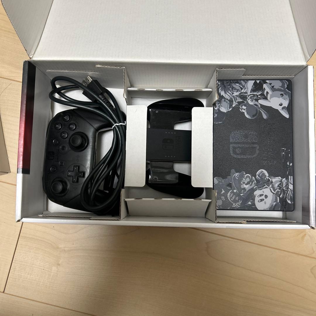 (プロコン付き)Nintendo Switch 赤/黒 本体