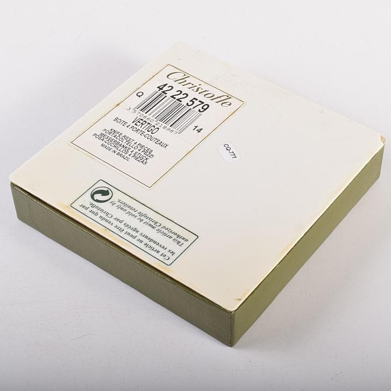 カトラリー　CHRISTOFLE　クリストフル　ヴェルティゴ　箸置　MR7805