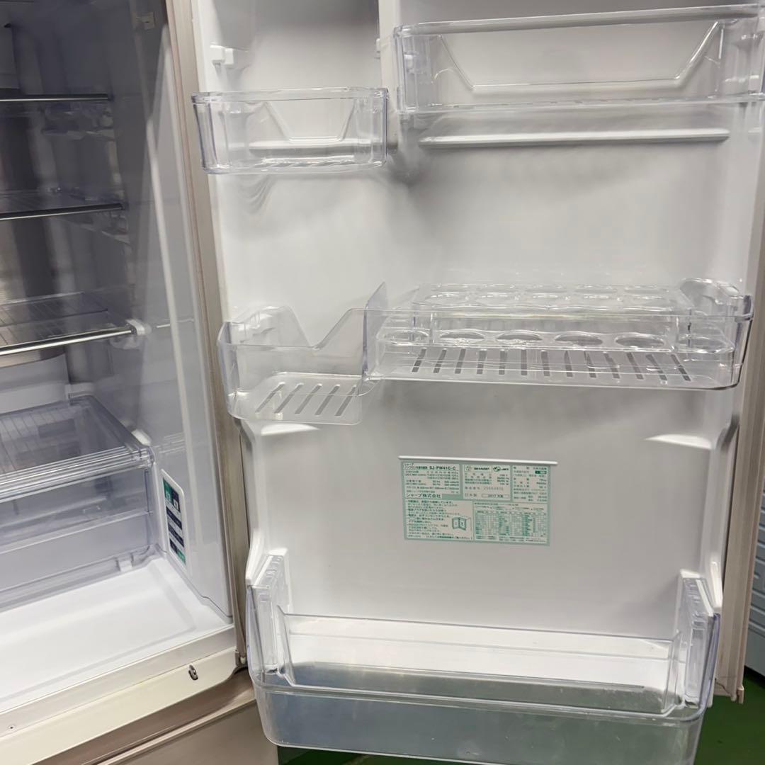 719 ファミリー向　冷蔵庫　大型　どっちもドア　400L強 自動製氷機　5ドア