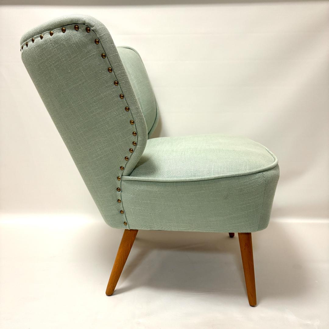 関家具 イージーライフ クラッシュゲート 1人掛けソファ モニカ グリーン