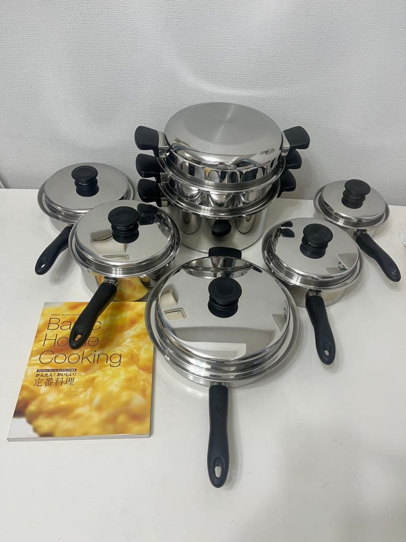 アムウェイ　クイーンクック21ピース鍋セット