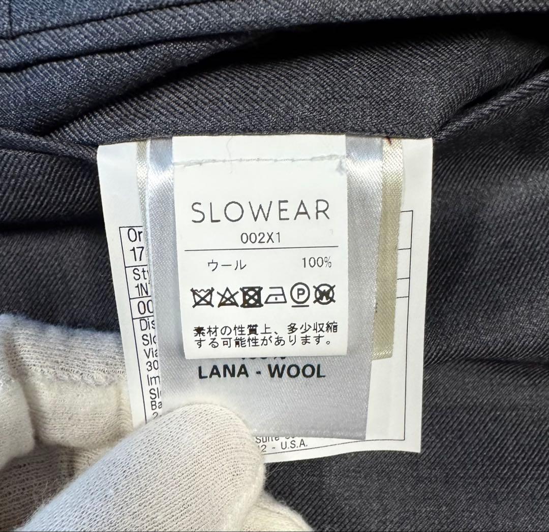 インコテックス 1NT024 スリムフィット　１プリーツパンツ