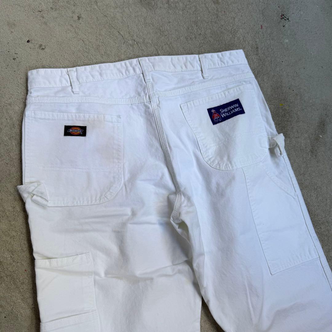 Dickes ペンキペインターパンツ ディッキーズ 白 ビンテージ 38×30