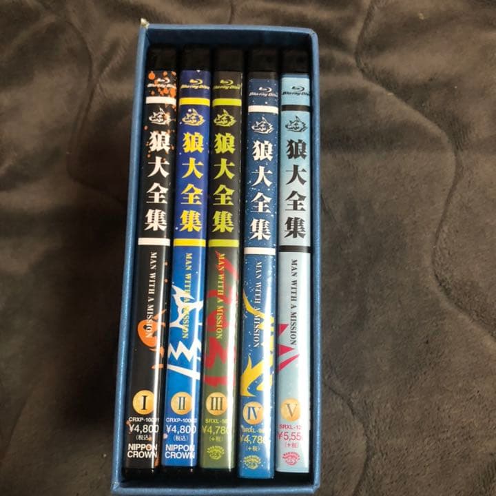 MAN WITH A MISSION 狼大全集　コンプリート　BOX Ⅰ〜Ⅴ