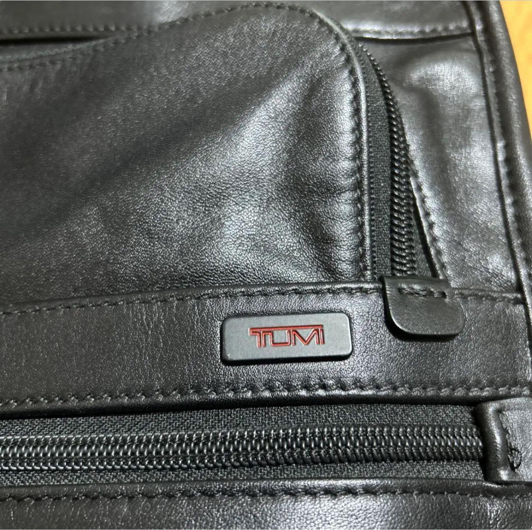 TUMI オールレザー ビジネスバッグ
