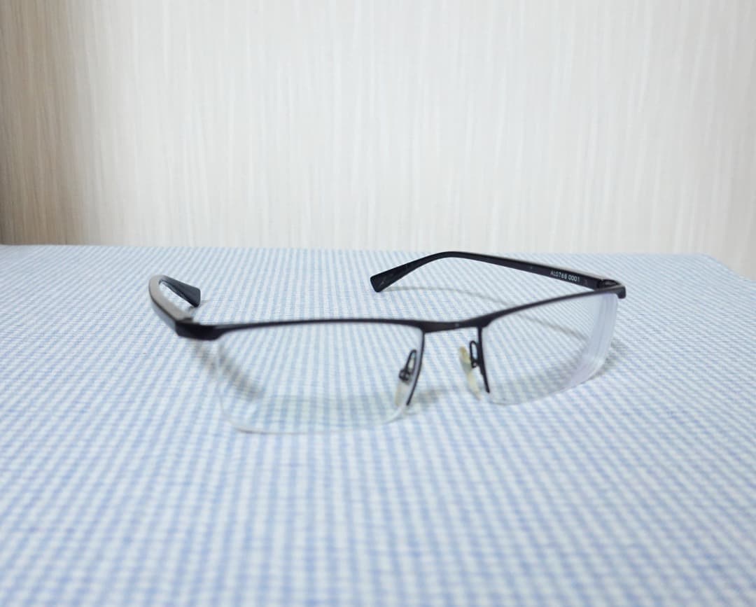 美品★alain mikli メガネフレーム（度入）★アランミクリ