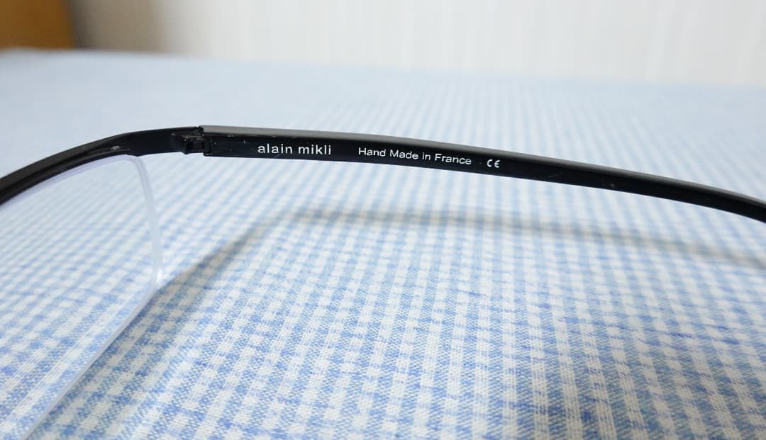 美品★alain mikli メガネフレーム（度入）★アランミクリ