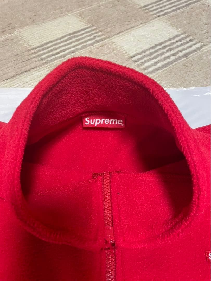 【値下げ】supreme シュプリーム　ポーラテックフリース　19aw 赤