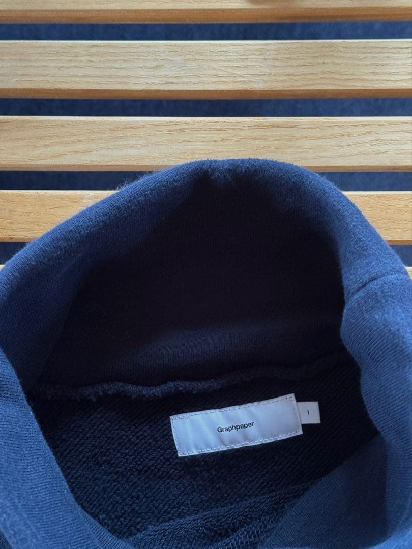 Graphpaper×LOOPWHEELER \"High Neck Sweat\"