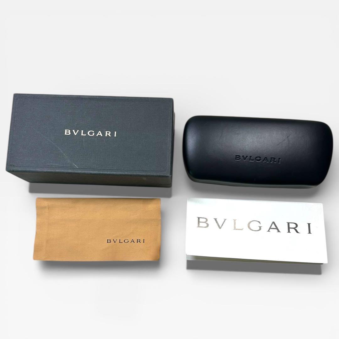 BVLGARI サングラス ゴールド ロゴリング ブラウングラデーション