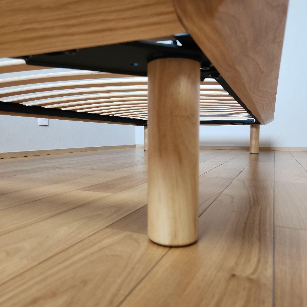 無印良品　木製ベットフレーム　美品