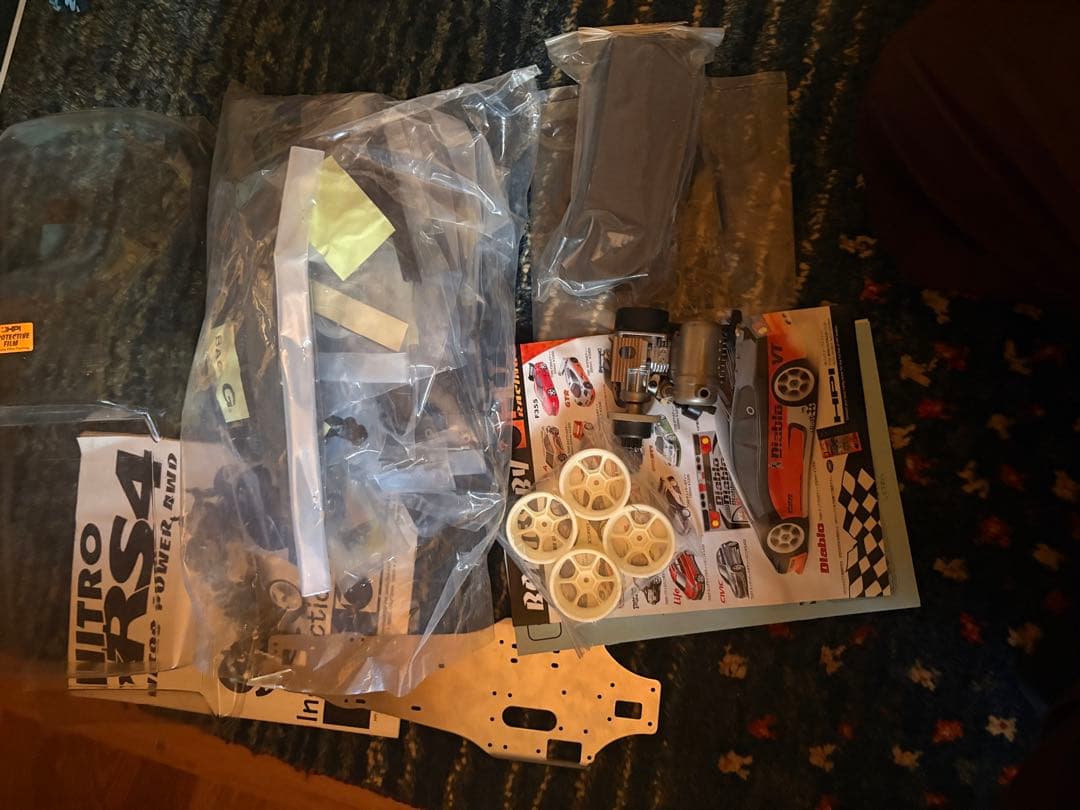 ホビーラジコン HPI RTR NITRO RS4 3 KIT WITH FORD F-150