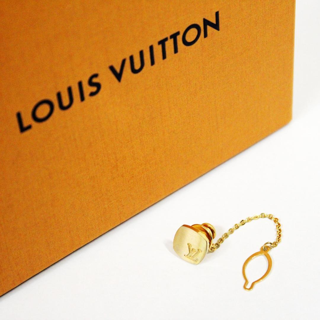 激レア 極美品 ルイヴィトン ネクタイピン タイピン タイタックピン ゴールド