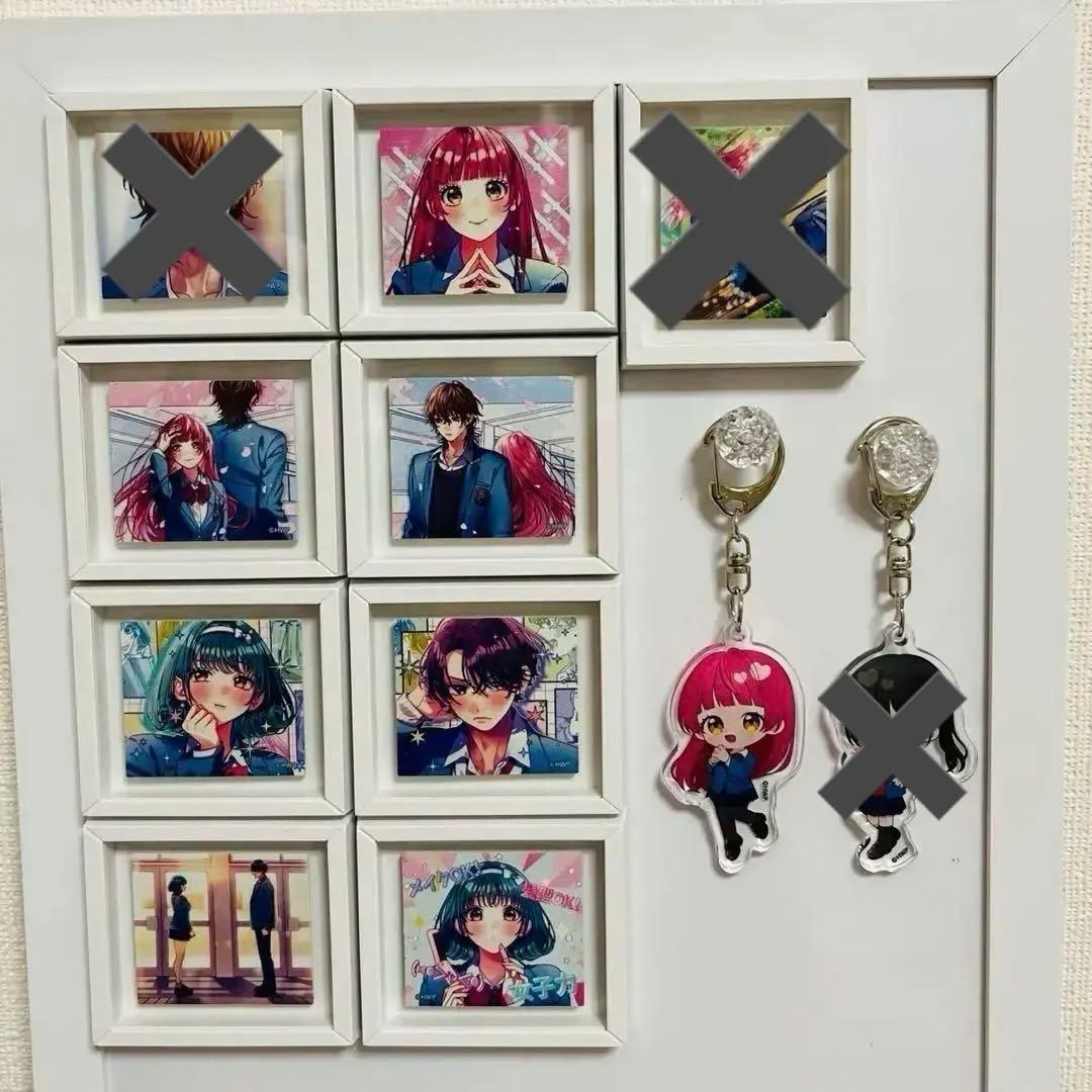 HoneyWorks アクリルキーホルダー、額縁マグネット