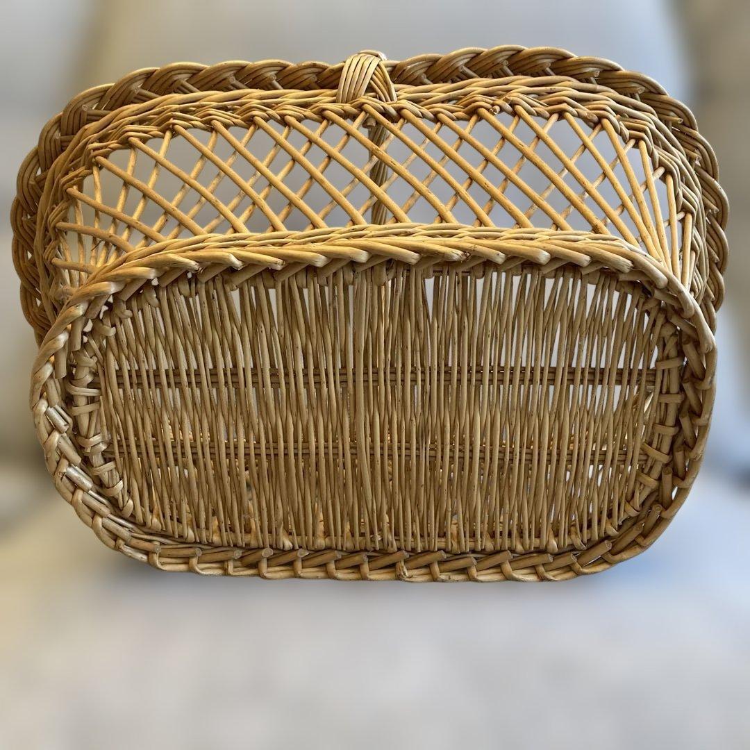 フランス製アンティークバスケット