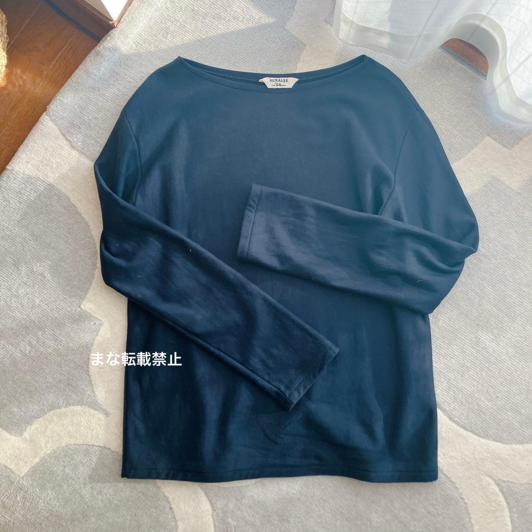 トップス AURALEE RonHerman Boat Neck Sweat Shirt