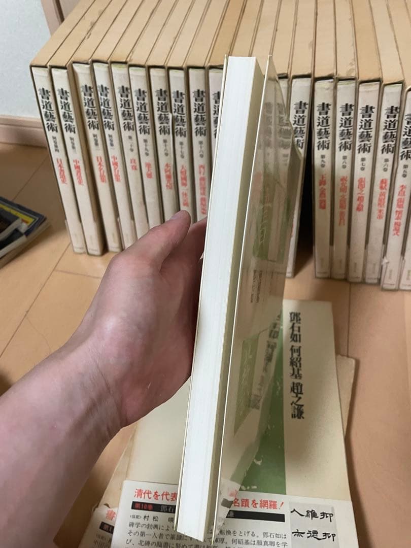 書道藝術 書道芸術 全24冊 （本巻20冊＋別巻4冊）　中央公論　書道　お手本