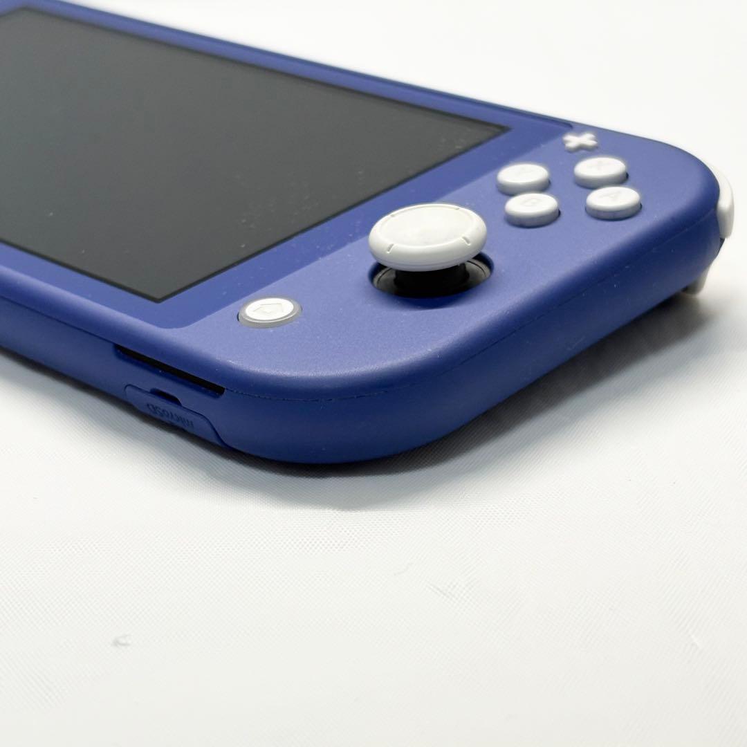 【良品☆】任天堂 Switch Lite ブルー 本体 純正充電器 動作確認済み