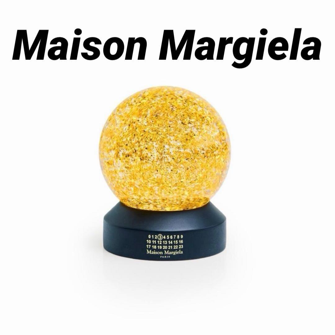 メゾンマルジェラ スノードーム グリッター グローブ ホリデー【新品未使用】