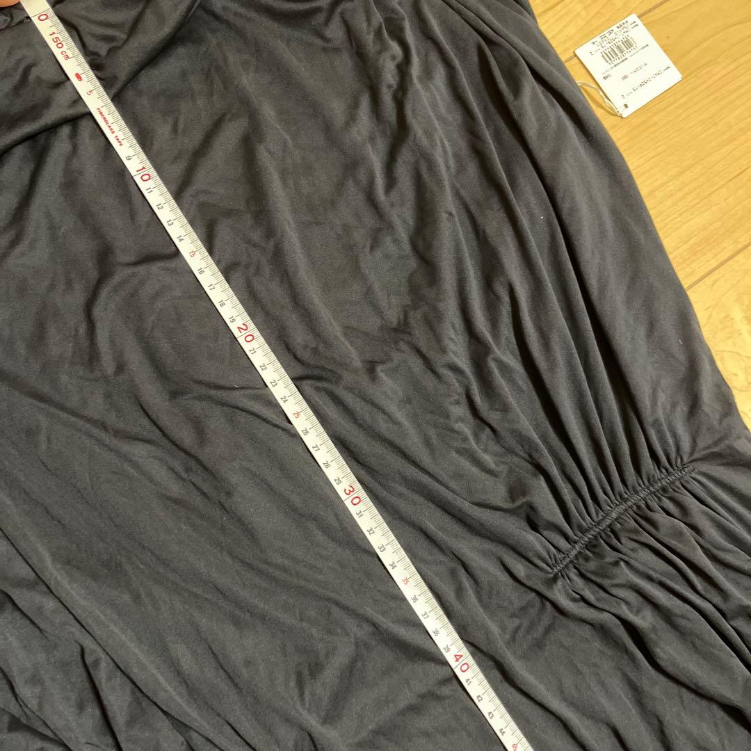 ISSEY MIYAKE ブラック チュニック 半袖