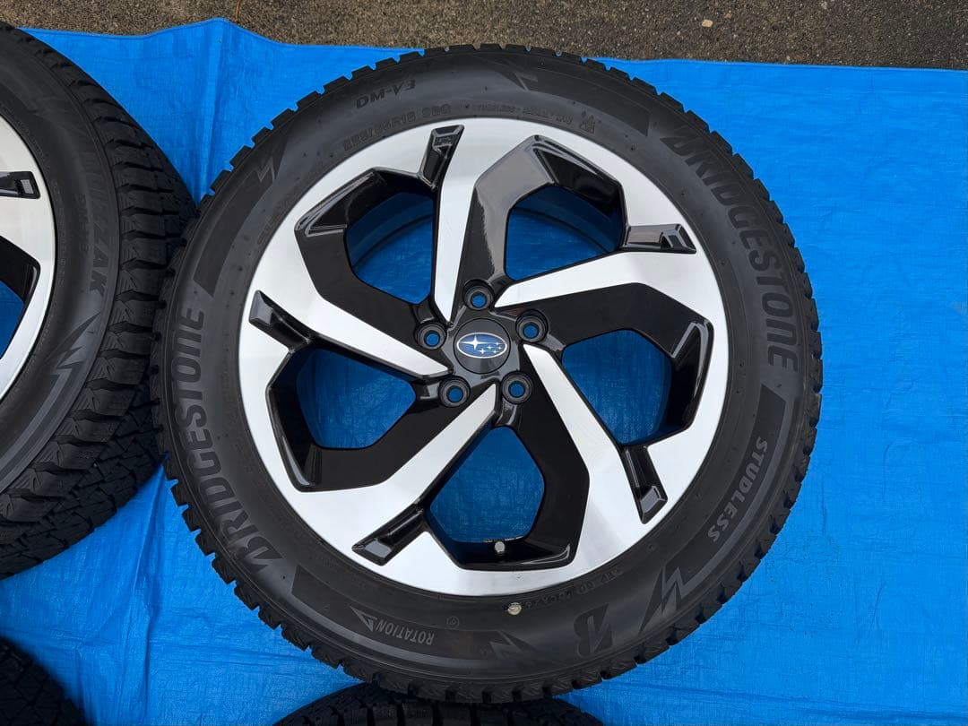 美品　エンケイ製　純正アルミ　フォレスター　ブリザック DM-V3 4本セット